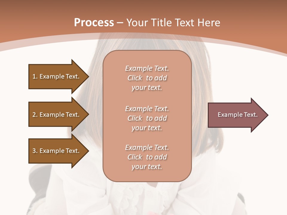 Smile Portrait Expressive Face PowerPoint Template