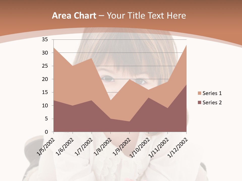 Smile Portrait Expressive Face PowerPoint Template