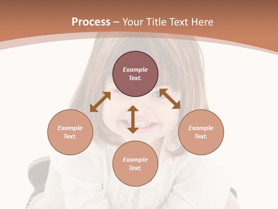 Smile Portrait Expressive Face PowerPoint Template