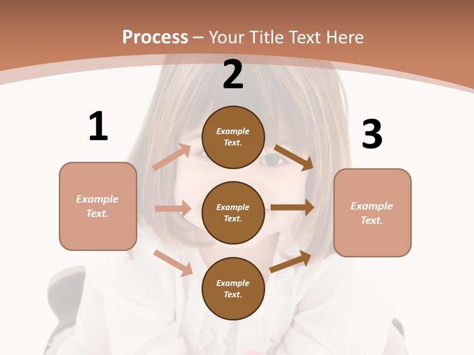 Smile Portrait Expressive Face PowerPoint Template
