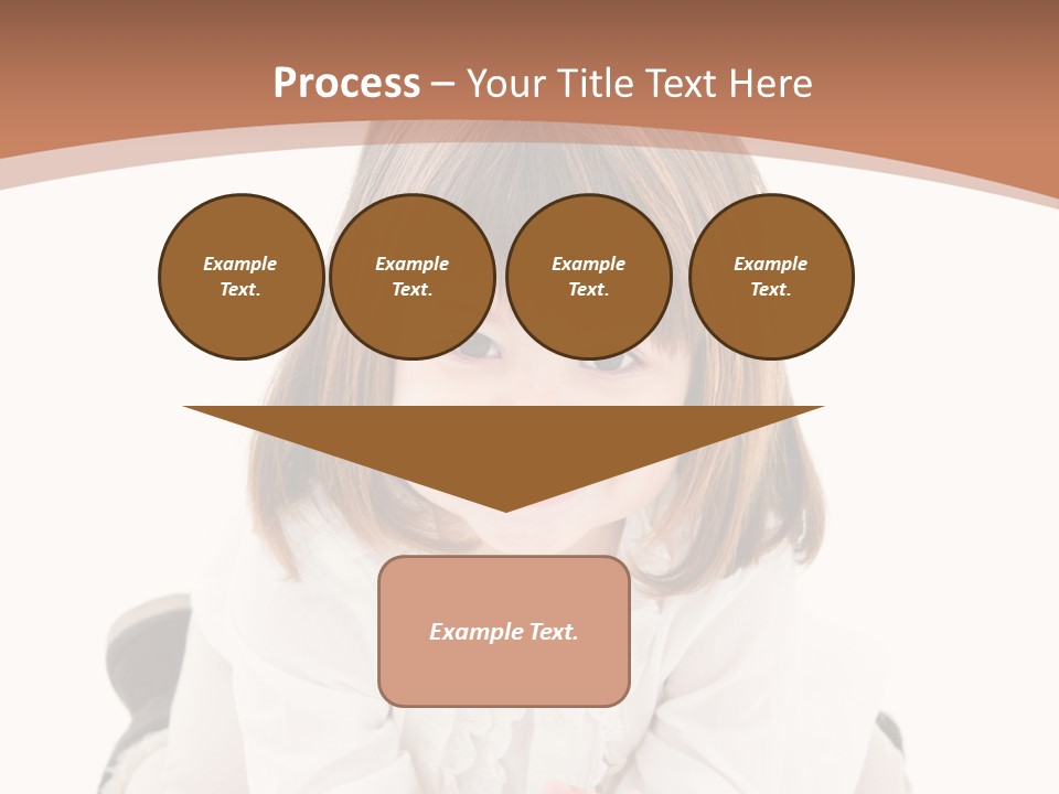 Smile Portrait Expressive Face PowerPoint Template