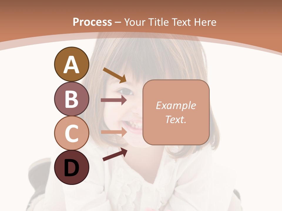 Smile Portrait Expressive Face PowerPoint Template