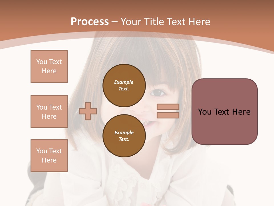 Smile Portrait Expressive Face PowerPoint Template