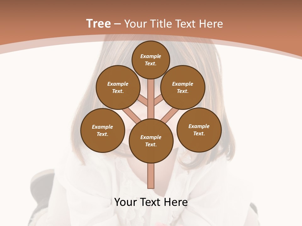 Smile Portrait Expressive Face PowerPoint Template