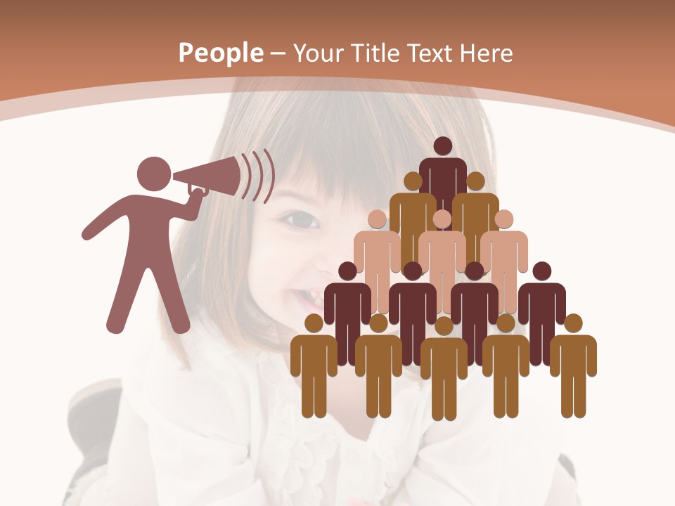 Smile Portrait Expressive Face PowerPoint Template