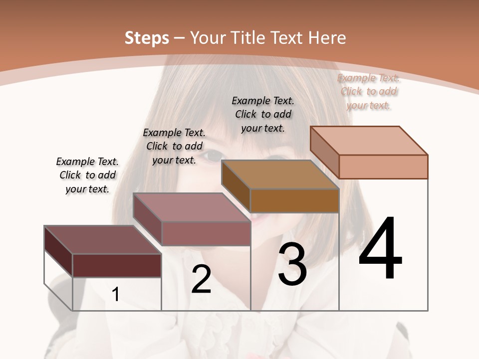 Smile Portrait Expressive Face PowerPoint Template