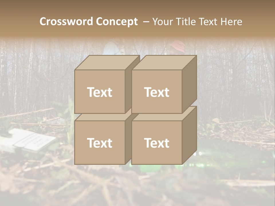 Kid Ecology White PowerPoint Template