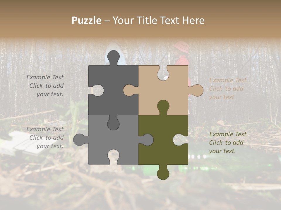 Kid Ecology White PowerPoint Template