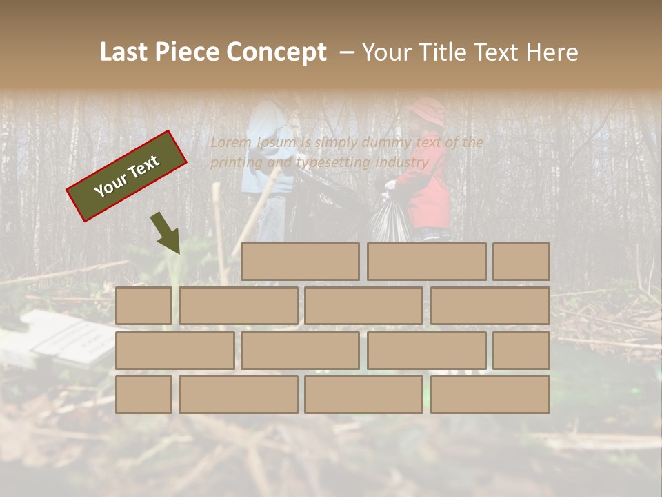 Kid Ecology White PowerPoint Template