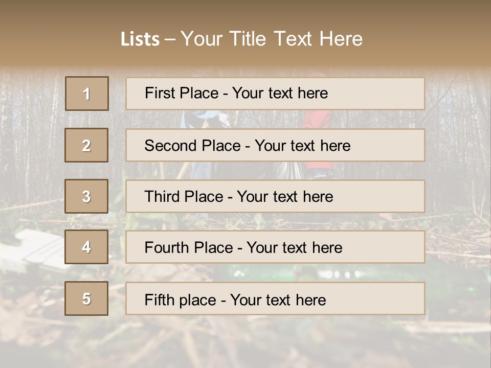 Kid Ecology White PowerPoint Template