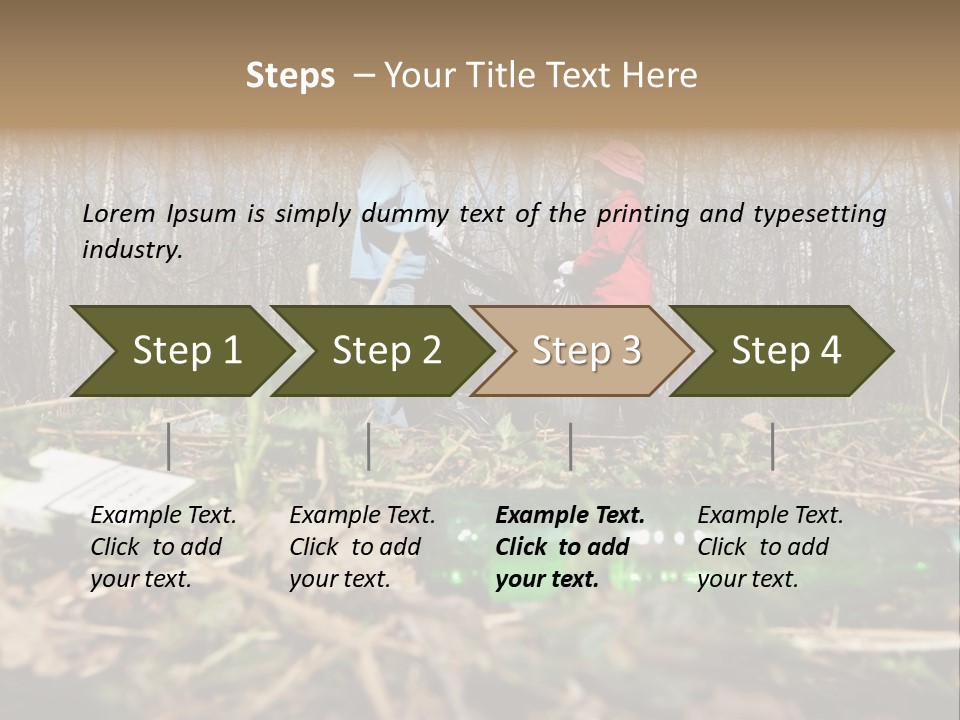 Kid Ecology White PowerPoint Template