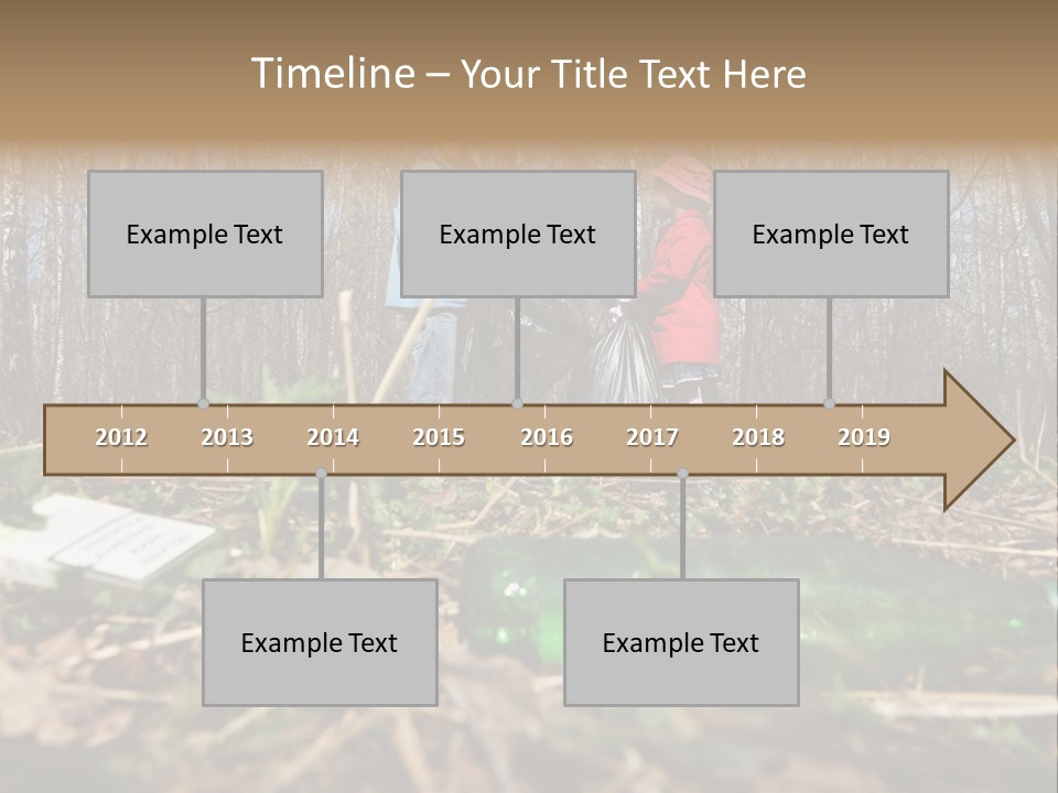 Kid Ecology White PowerPoint Template