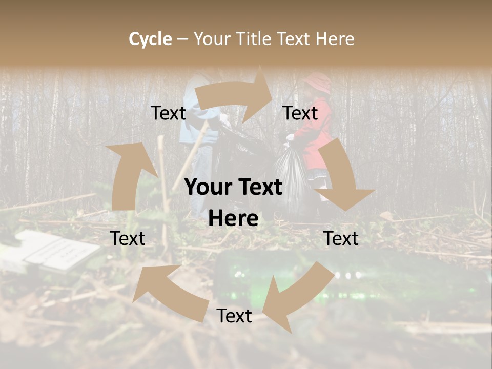 Kid Ecology White PowerPoint Template