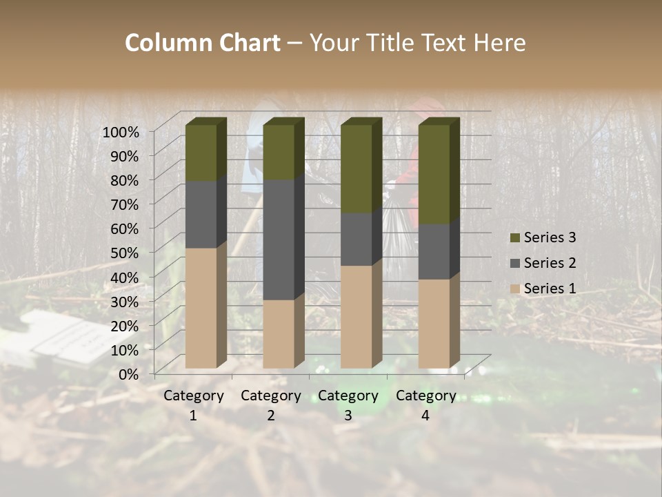 Kid Ecology White PowerPoint Template