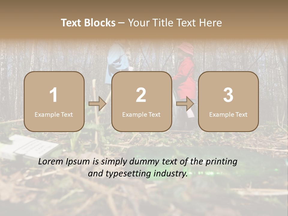 Kid Ecology White PowerPoint Template