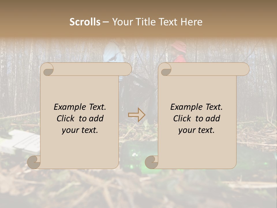 Kid Ecology White PowerPoint Template