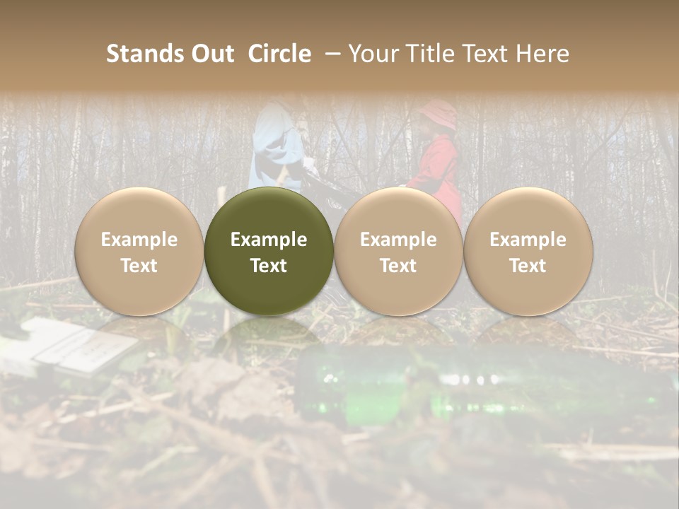 Kid Ecology White PowerPoint Template