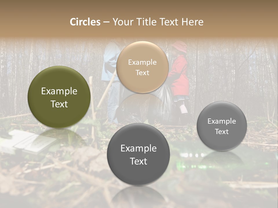 Kid Ecology White PowerPoint Template