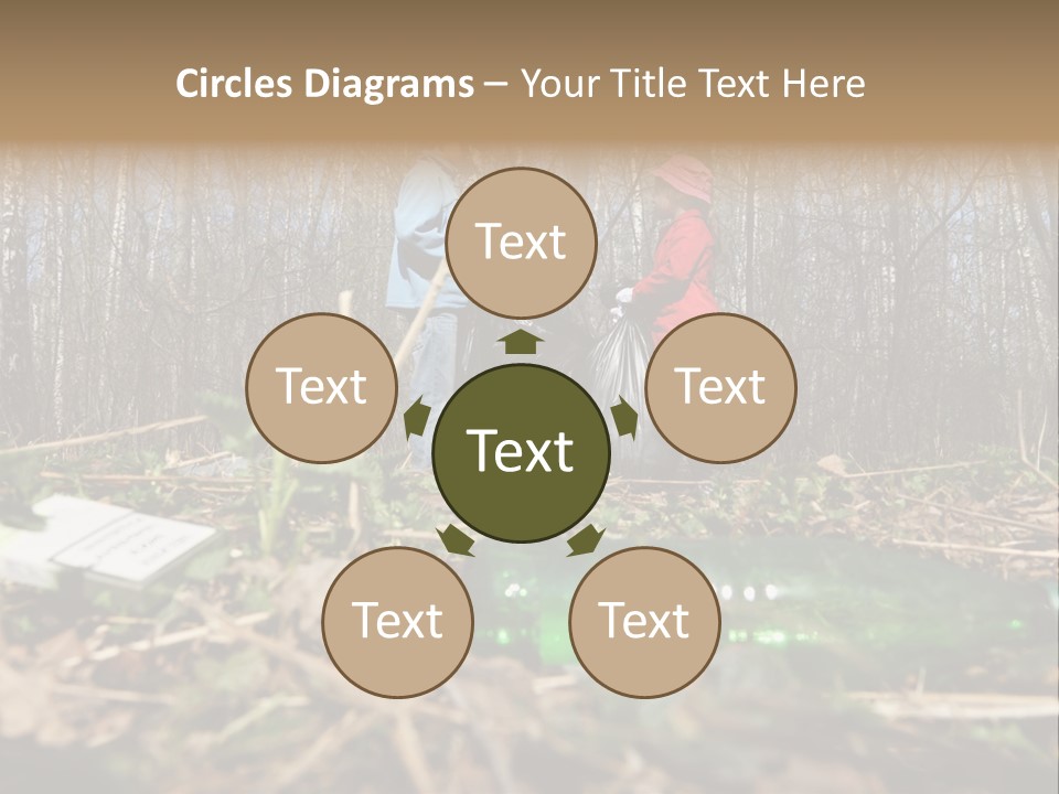 Kid Ecology White PowerPoint Template