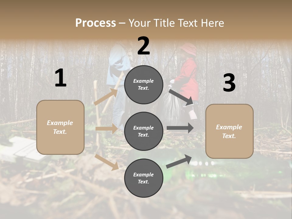 Kid Ecology White PowerPoint Template