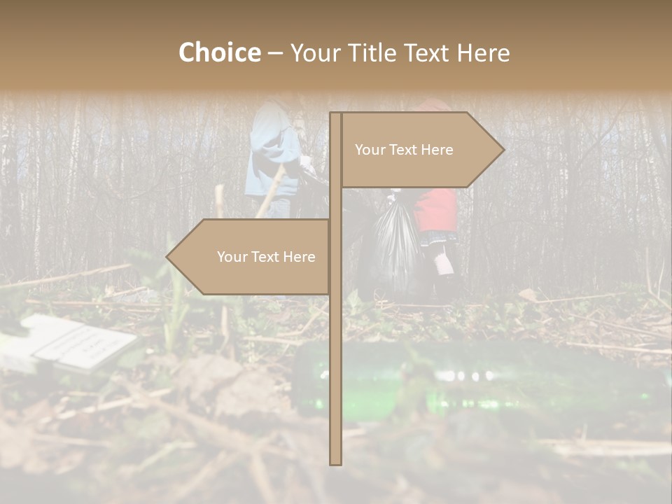 Kid Ecology White PowerPoint Template