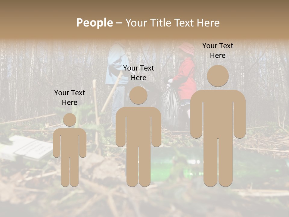 Kid Ecology White PowerPoint Template