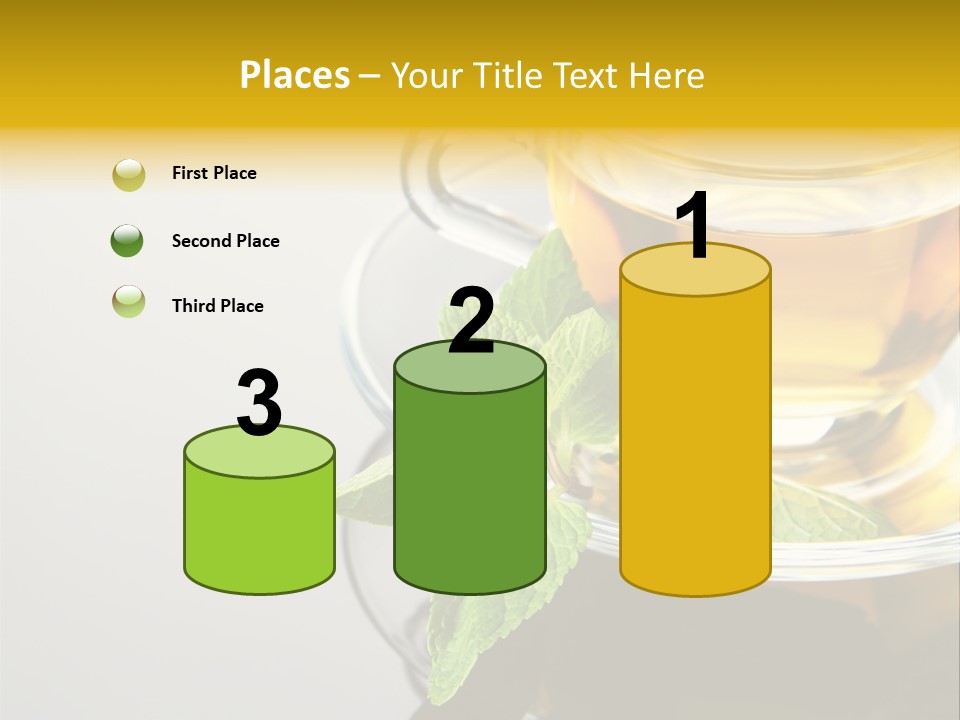 Breakfast Light Peppermint PowerPoint Template