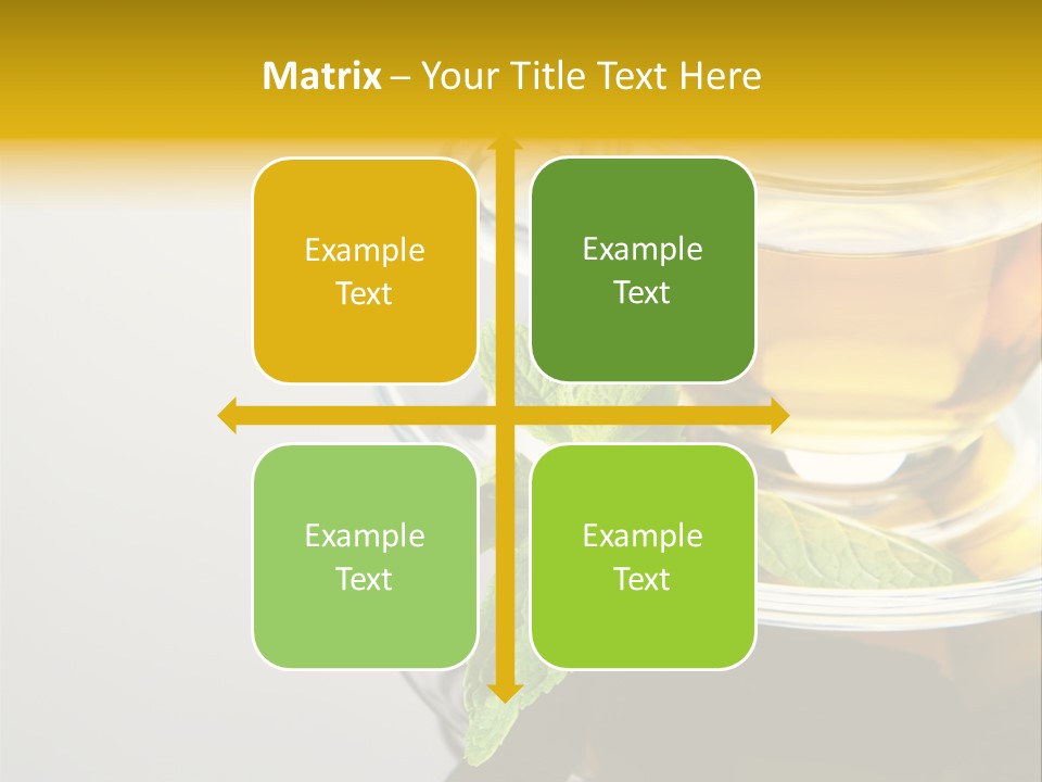 Breakfast Light Peppermint PowerPoint Template