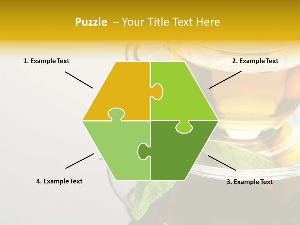 Breakfast Light Peppermint PowerPoint Template