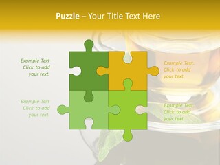 Breakfast Light Peppermint PowerPoint Template