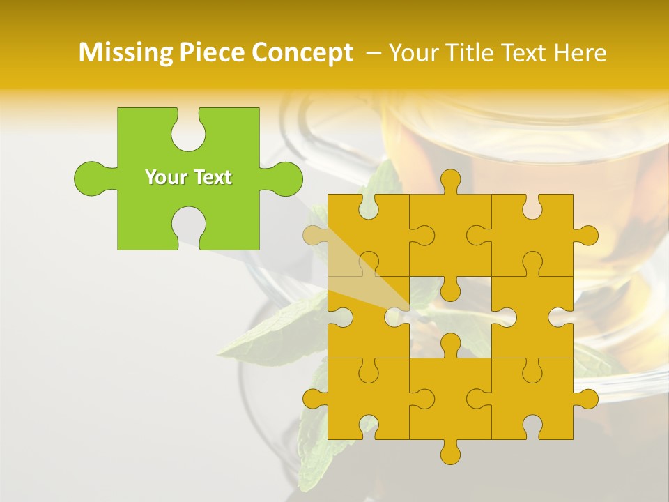 Breakfast Light Peppermint PowerPoint Template