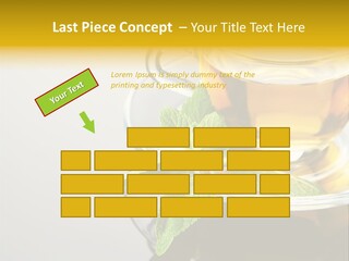 Breakfast Light Peppermint PowerPoint Template