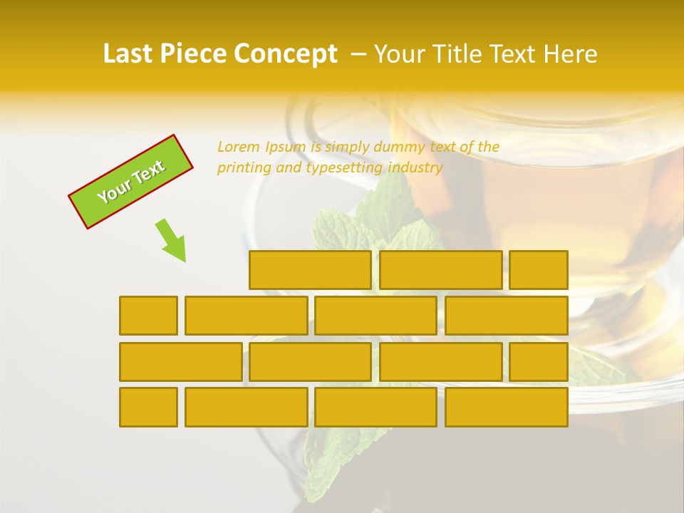 Breakfast Light Peppermint PowerPoint Template