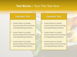 Breakfast Light Peppermint PowerPoint Template
