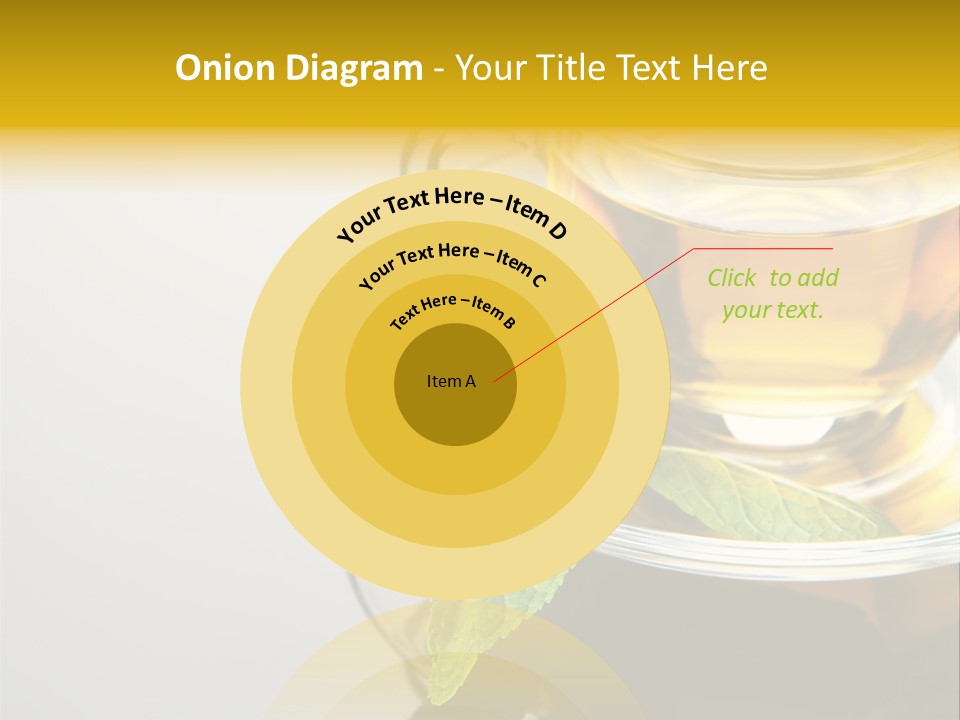 Breakfast Light Peppermint PowerPoint Template