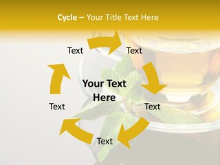 Breakfast Light Peppermint PowerPoint Template