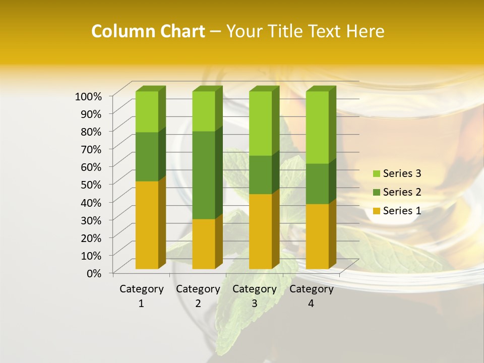 Breakfast Light Peppermint PowerPoint Template