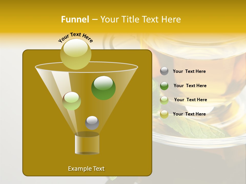 Breakfast Light Peppermint PowerPoint Template