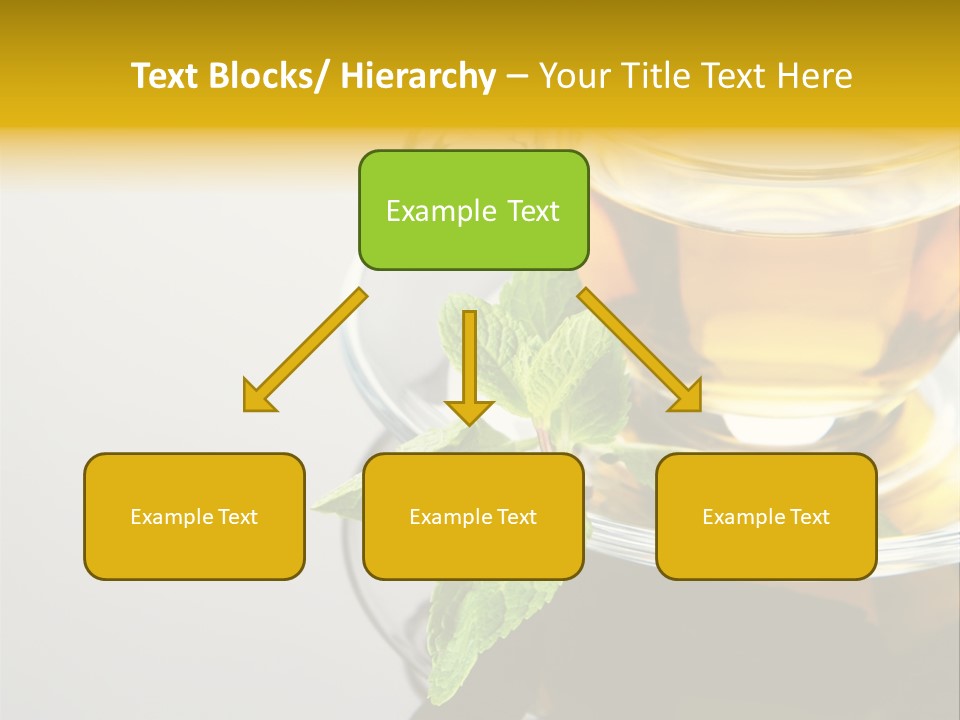 Breakfast Light Peppermint PowerPoint Template