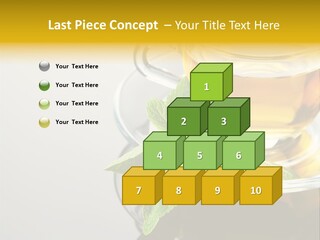 Breakfast Light Peppermint PowerPoint Template