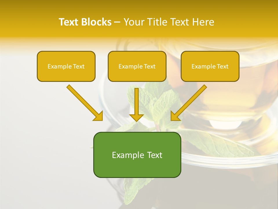 Breakfast Light Peppermint PowerPoint Template