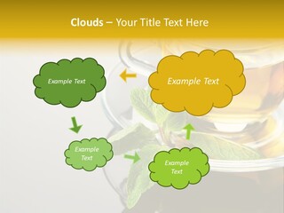 Breakfast Light Peppermint PowerPoint Template