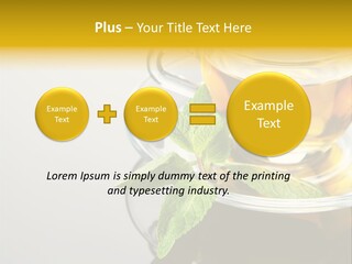 Breakfast Light Peppermint PowerPoint Template