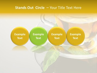 Breakfast Light Peppermint PowerPoint Template