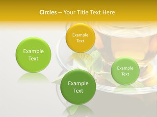 Breakfast Light Peppermint PowerPoint Template