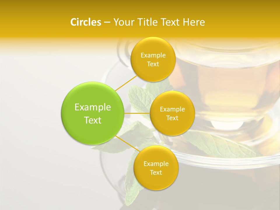 Breakfast Light Peppermint PowerPoint Template