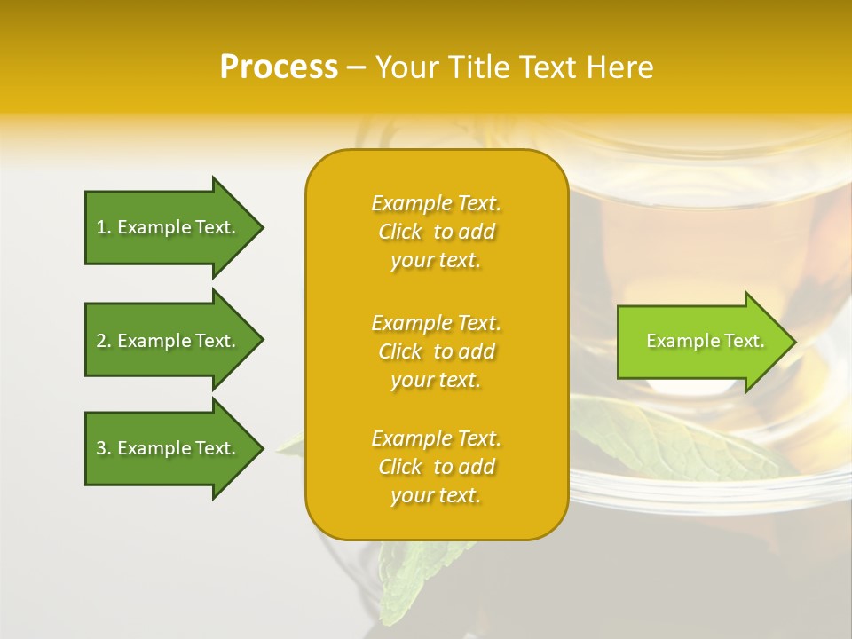 Breakfast Light Peppermint PowerPoint Template