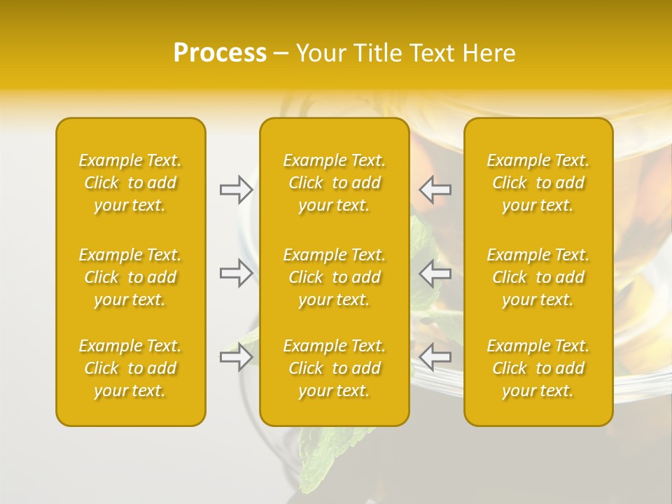 Breakfast Light Peppermint PowerPoint Template