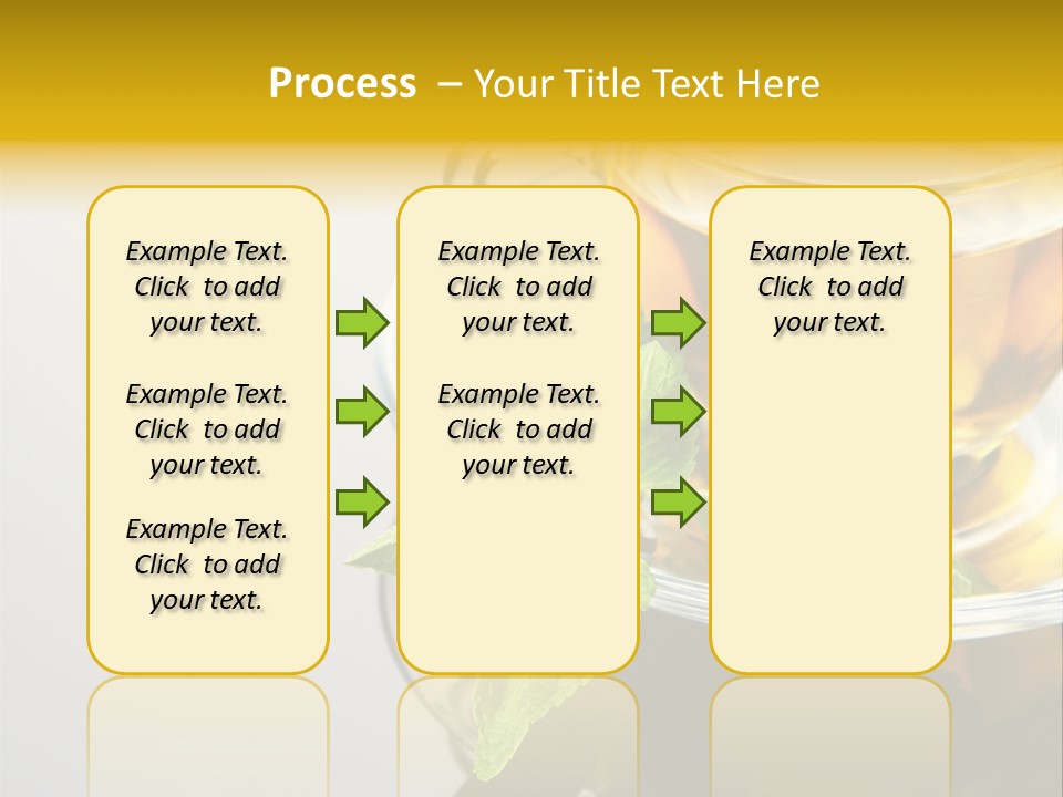 Breakfast Light Peppermint PowerPoint Template