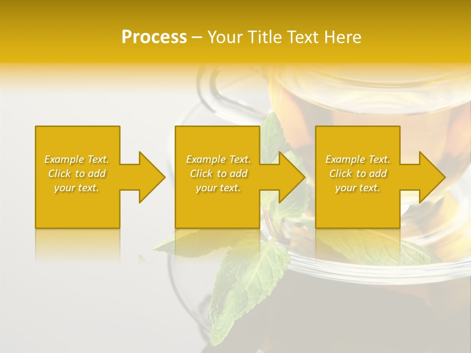 Breakfast Light Peppermint PowerPoint Template